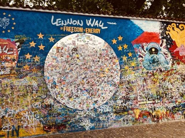 Lennon Wall In Prague